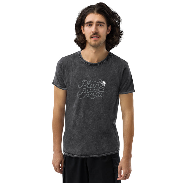 Plan to Eat (or die) Denim T-Shirt