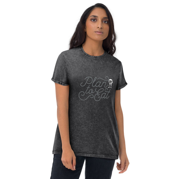 Plan to Eat (or die) Denim T-Shirt