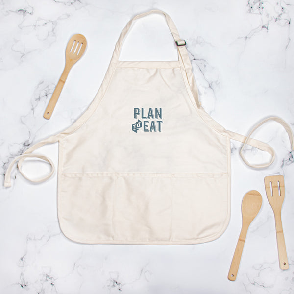 Plant to Eat Logo Apron