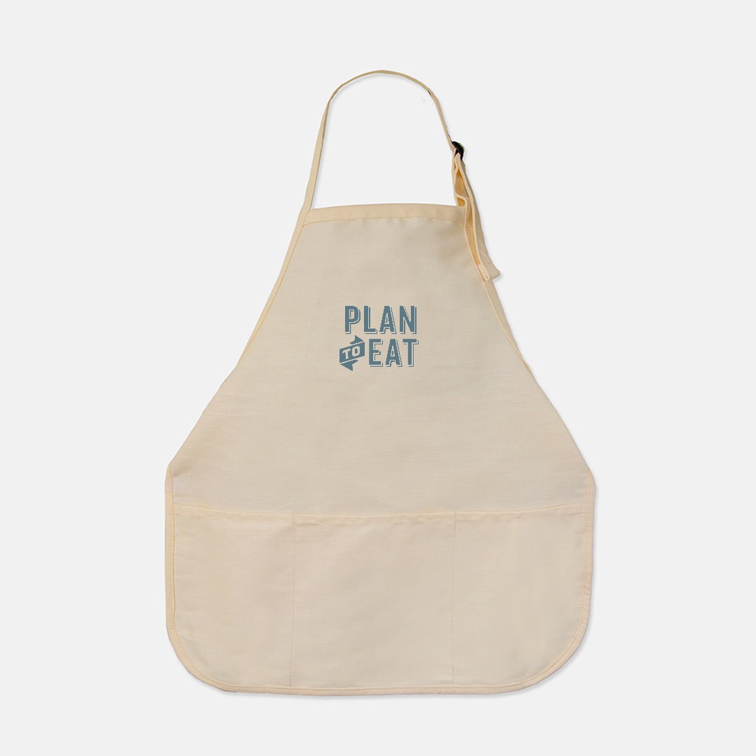 Plant to Eat Logo Apron