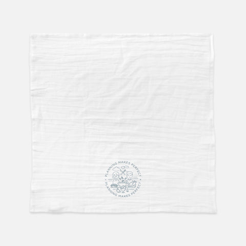 Planning Makes Perfect Tea Towel (Flour Sack)