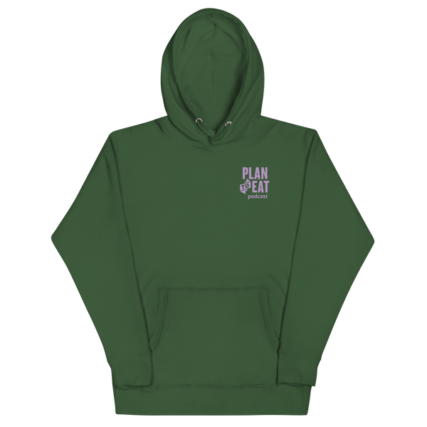 Plan to Eat Podcast Unisex Pullover Hoodie