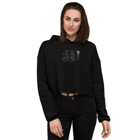 Plan to Eat or Die Crop Hoodie