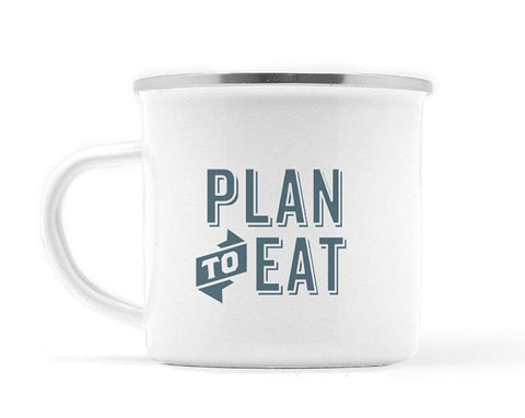 Plan to Eat Logo Camp Mug