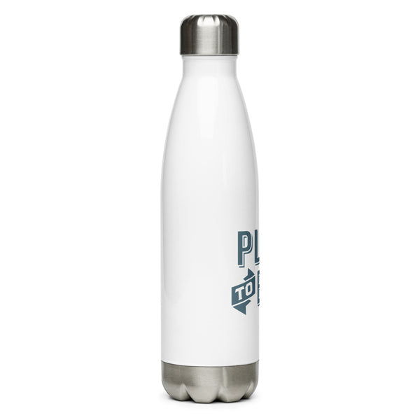 Plan to Eat (stacked logo) Stainless Steel Bottle